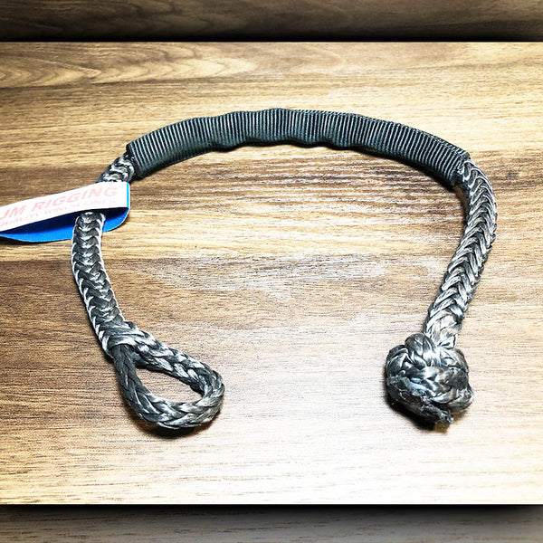 JM Rigging 1/4" Black Soft Shackle Pure Dyneema