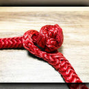 JM Rigging 1/4" Red Soft Shackle Pure Dyneema