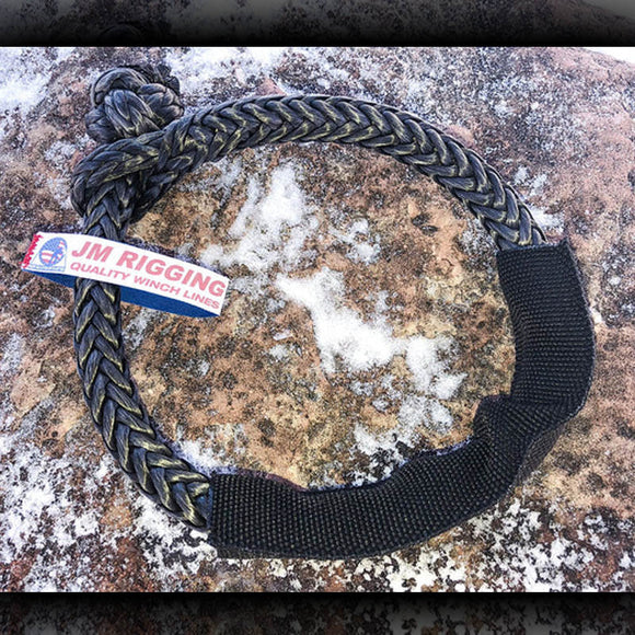 JM Rigging 5/16" Black Soft Shackle Pure Dyneema