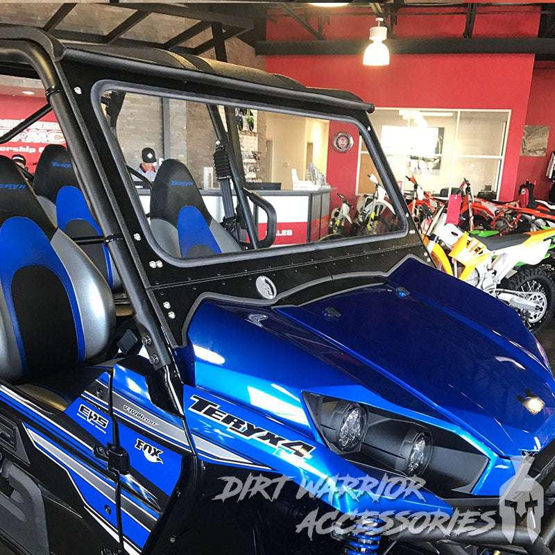 UTV Front Windshield - Kawasaki Teryx 800 2016+ | Dirt Warrior
