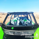 Kawasaki Teryx H2 Front Windshield 2025+ w/ Intrusion Bars