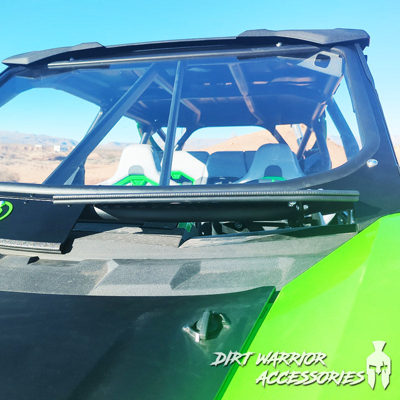 UTV Front Windshield - Kawasaki Teryx H2 w/ Intrusion Bars 2025+