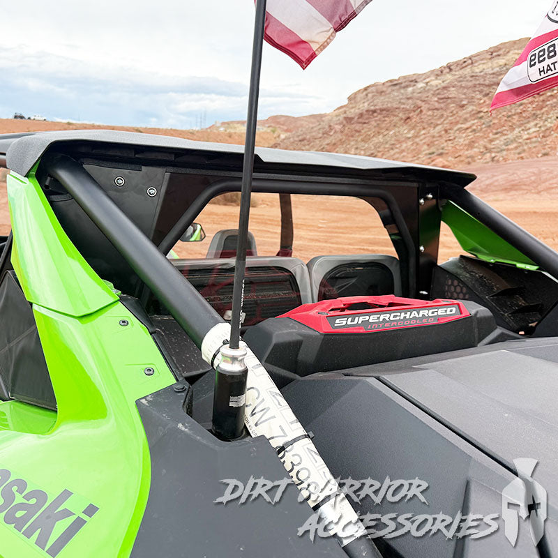 Custom Roll Cage UTV Front & Rear Windshields | Dirt Warrior