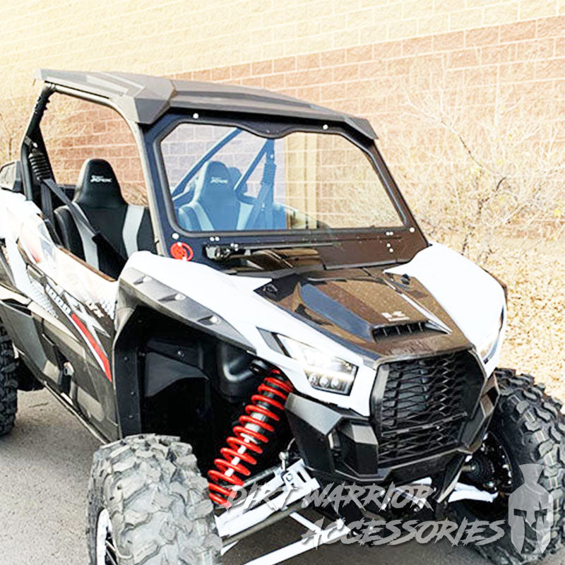 UTV Front Windshield - Kawasaki Teryx KRX 1000 2020+ | Dirt