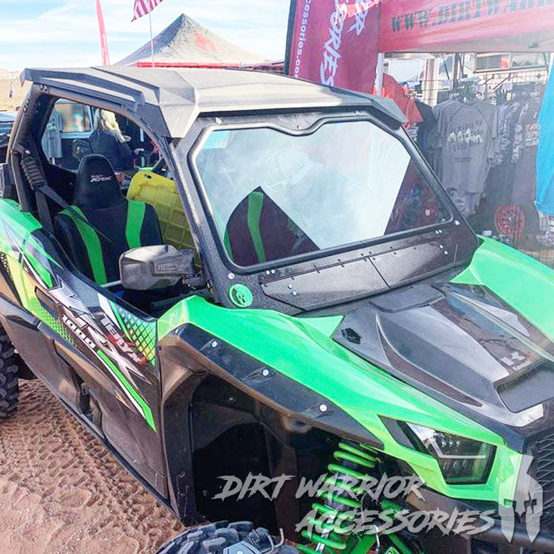 UTV Front Windshield - Kawasaki Teryx KRX 1000 2020+ | Dirt