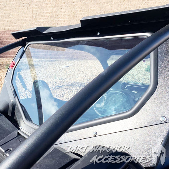 Close-up of KAWASAKI TERYX KRX1000 REAR WINDSHIELD 2-SEAT 2020+ Dirt Warrior Accessories