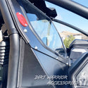 Close-up of KAWASAKI TERYX KRX1000 REAR WINDSHIELD 2-SEAT 2020+ Dirt Warrior Accessories