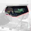 KAWASAKI TERYX KRX1000 REAR WINDSHIELD 2-SEAT 2020+