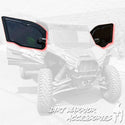 KAWASAKI Teryx KRX 1000 2-SEAT Cab Enclosure "THE VAULT" Upper Side Doors & Panels (Patent Pending)