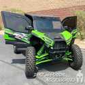 KAWASAKI Teryx KRX 1000 2-SEAT Cab Enclosure Upper Side Doors & Panels