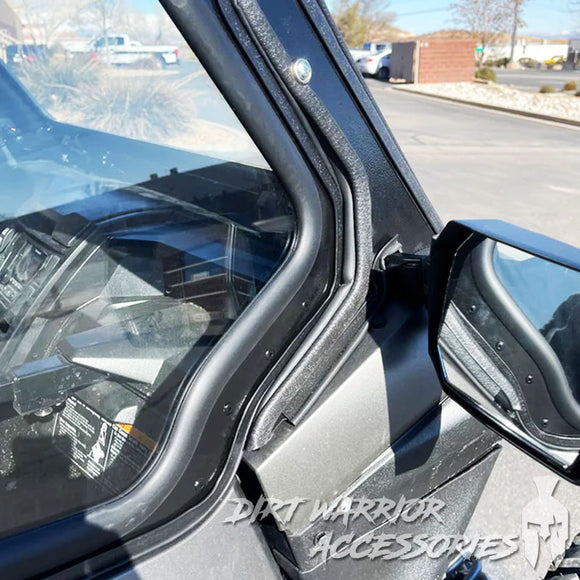 KAWASAKI Teryx KRX 1000 4-SEAT Cab Enclosure "THE VAULT" Upper Side Doors & Panels (Patent Pending) 'Dirt Warrior Accessories'