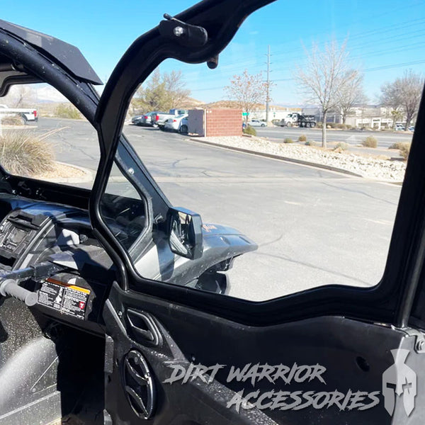 KAWASAKI Teryx KRX 1000 4-SEAT Cab Enclosure "THE VAULT" Upper Side Doors & Panels (Patent Pending) 'Dirt Warrior Accessories'