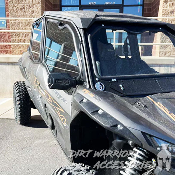 KAWASAKI Teryx KRX 1000 4-SEAT Cab Enclosure "THE VAULT" Upper Side Doors & Panels (Patent Pending) 'Dirt Warrior Accessories'