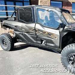 KAWASAKI Teryx KRX 1000 4-SEAT Cab Enclosure "THE VAULT" Upper Side Doors & Panels (Patent Pending) 'Dirt Warrior Accessories' 