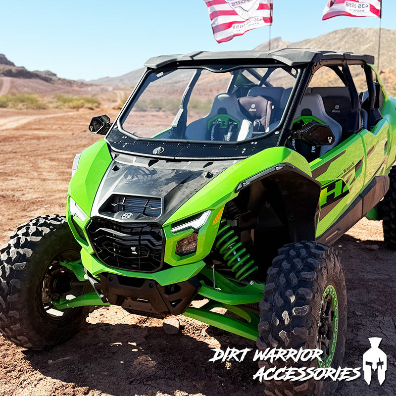 UTV Front Windshield - Kawasaki Teryx H2 Front Windshield 2025+