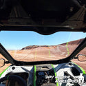 KAWASAKI TERYX H2 FRONT WINDSHIELD 2025+ - INSIDE VIEW