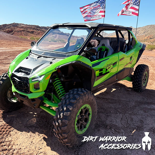 KAWASAKI TERYX H2 FRONT WINDSHIELD 2025+