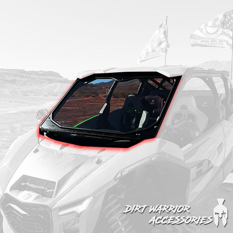 UTV Front Windshield - Kawasaki Teryx H2 Front Windshield 2025+