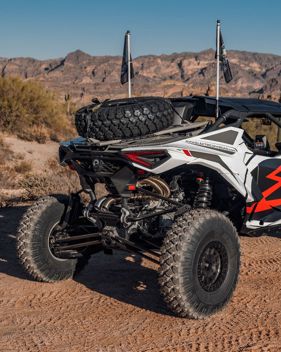 Tire Rack for Volt Series Baja Box (Fits: Can-Am Maverick R 2024+)