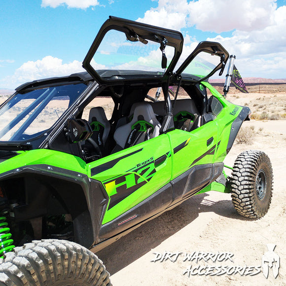 Kawasaki Teryx H2 1000 4-Seat 2025+ Cab Enclosure "THE VAULT" Upper Side Doors & Panels