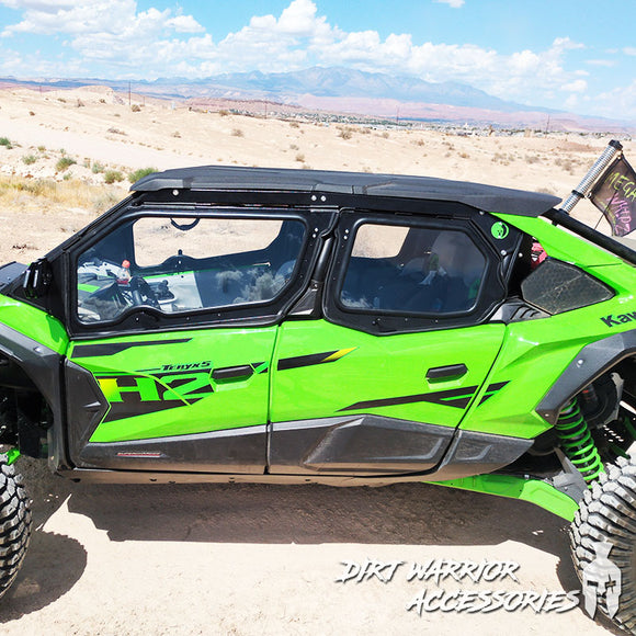 Kawasaki Teryx H2 1000 4-Seat 2025+ Cab Enclosure "THE VAULT" Upper Side Doors & Panels