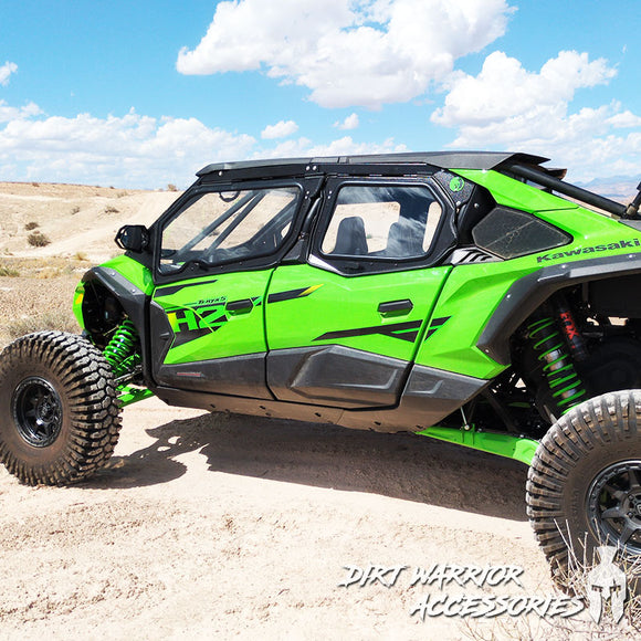 Kawasaki Teryx H2 1000 4-Seat 2025+ Cab Enclosure "THE VAULT" Upper Side Doors & Panels