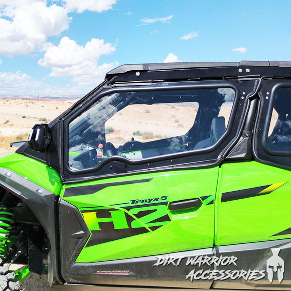 Kawasaki Teryx H2 1000 4-Seat 2025+ Cab Enclosure "THE VAULT" Upper Side Doors & Panels
