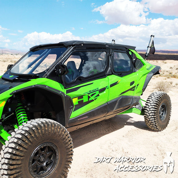 Kawasaki Teryx H2 1000 4-Seat 2025+ Cab Enclosure "THE VAULT" Upper Side Doors & Panels