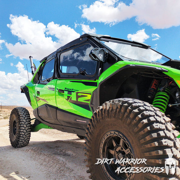 Kawasaki Teryx H2 1000 4-Seat 2025+ Cab Enclosure "THE VAULT" Upper Side Doors & Panels