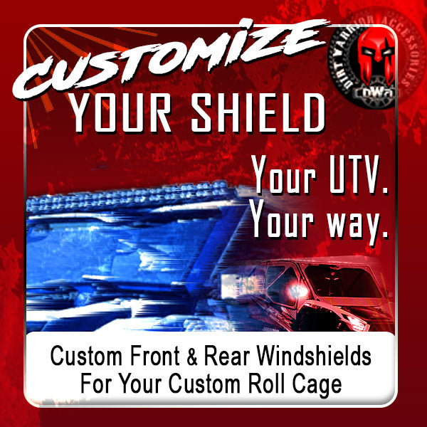 Custom Roll Cage Front & Rear Windshields - FREE QUOTE