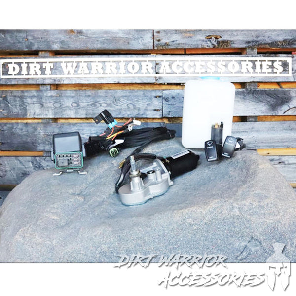 MAHINDRA ROXOR FRONT WINDSHIELD 2018+ windshield wiper accessories  'Dirt Warrior Accessories'