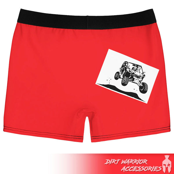 BACK - Let's Get Dirty! Dirt Warrior Accessories Men's Boxer Briefs