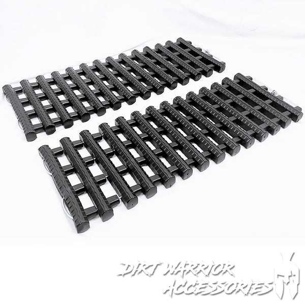 Dirt Warrior Off-Road Mud*Sand*Snow*Ice Tire Grabber Emergency Traction & Recovery Board  'Dirt Warrior Accessories' branding.