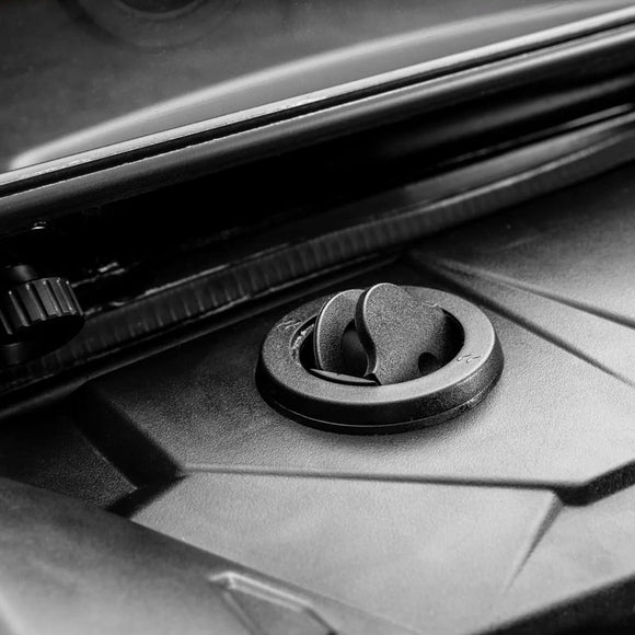 Close-up of POLARIS GENERAL 1000 IN-DASH HEATER vent.