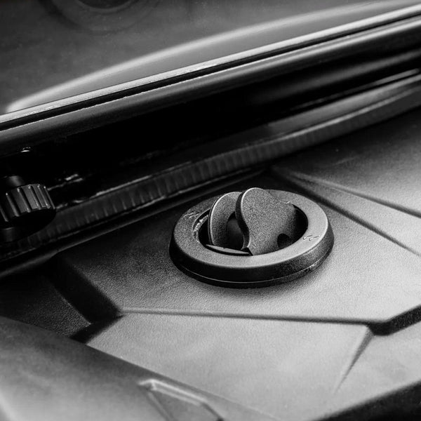 Close-up of POLARIS GENERAL 1000 IN-DASH HEATER vent.