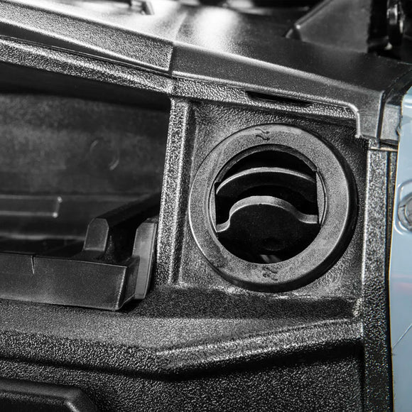 Close-up of POLARIS GENERAL 1000 IN-DASH HEATER air vent.