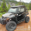 POLARIS GENERAL 2-SEAT Cab Enclosure "THE VAULT" 2016+ Upper Side Doors & Panels (Patent Pending) Dirt Warrior Accessories