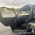  interior POLARIS GENERAL 2-SEAT Cab Enclosure "THE VAULT" 2016+ Upper Side Doors & Panels (Patent Pending) Dirt Warrior Accessories