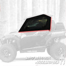IMAGE FOCUS ON POLARIS GENERAL 2-SEAT Cab Enclosure "THE VAULT" 2016+ Upper Side Doors & Panels (Patent Pending)