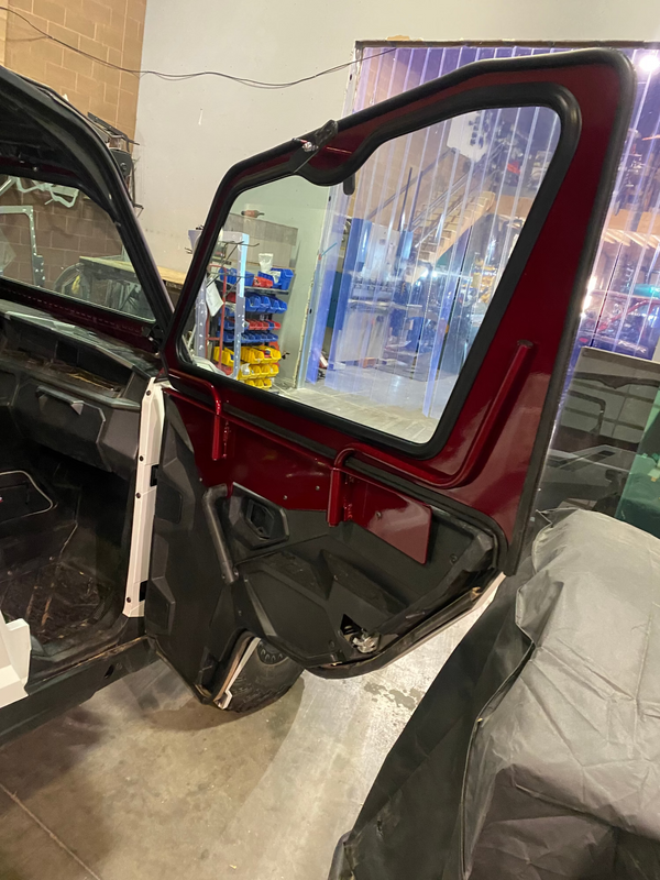 POLARIS GENERAL 4-SEAT Cab Enclosure "THE VAULT" 2016+ Upper Side Doors & Panels (Patent Pending) Dirt Warrior Accessories