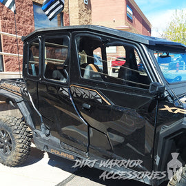 POLARIS GENERAL 4-SEAT Cab Enclosure "THE VAULT" 2016+ Upper Side Doors & Panels (Patent Pending) Dirt Warrior Accessories