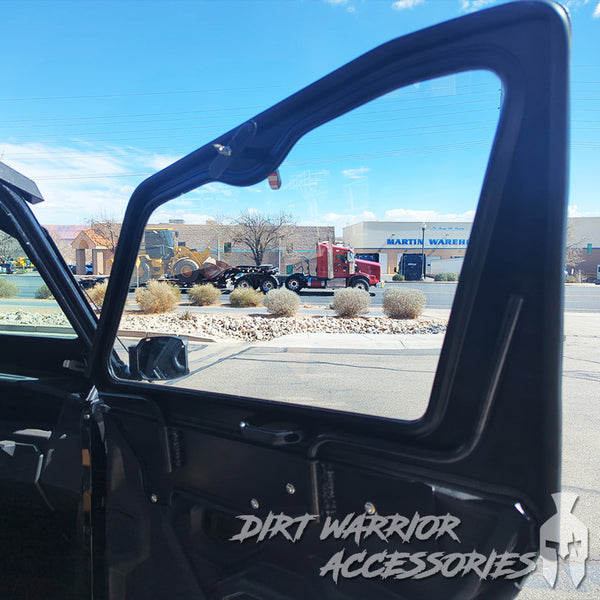 POLARIS GENERAL 4-SEAT Cab Enclosure "THE VAULT" 2016+ Upper Side Doors & Panels (Patent Pending) Dirt Warrior Accessories