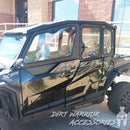 POLARIS GENERAL 4-SEAT Cab Enclosure "THE VAULT" 2016+ Upper Side Doors & Panels (Patent Pending) Dirt Warrior Accessories