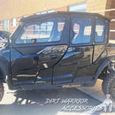 POLARIS GENERAL 4-SEAT Cab Enclosure "THE VAULT" 2016+ Upper Side Doors & Panels (Patent Pending) Dirt Warrior Accessories

