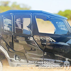 POLARIS GENERAL 4-SEAT Cab Enclosure "THE VAULT" 2016+ Upper Side Doors & Panels (Patent Pending) Dirt Warrior Accessories