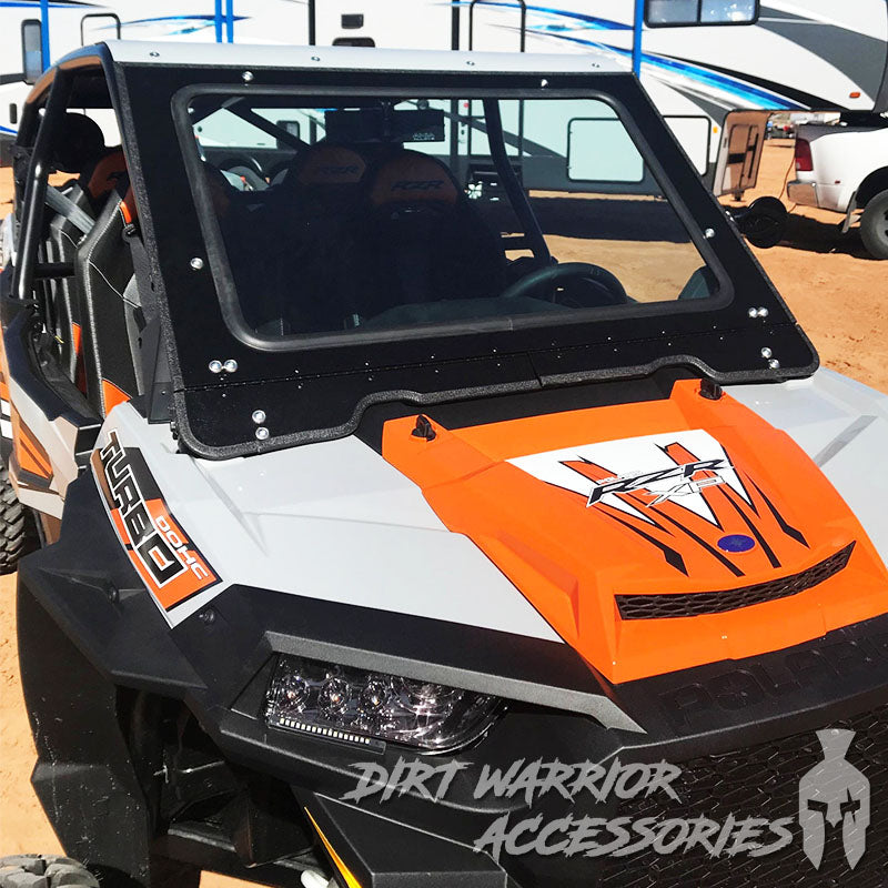 Custom Roll Cage UTV Front & Rear Windshields | Dirt Warrior