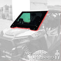 POLARIS RZR 1000 2014-18 FRONT WINDSHIELD TO FIT SDR CAGE = Dirt Warrior Accessories