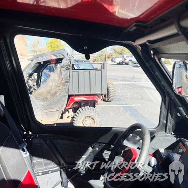 POLARIS RZR 1000XP TURBO 2-SEAT VAULT 14-23 Upper Side Doors Panels View from inside 'Dirt Warrior Accessories' 