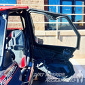 POLARIS RZR 1000XP TURBO 2-SEAT VAULT 14-23 Upper Side Doors Panels 'Dirt Warrior Accessories' branding.