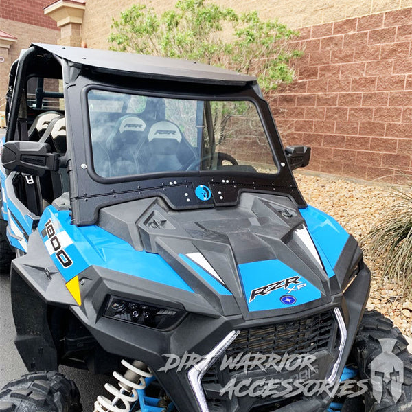 POLARIS RZR 1000XP/TURBO FRONT WINDSHIELD 2019-23 'Dirr Warrior Accessories' 